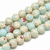 Synthetic Imperial Jasper Beads Strands G-S300-41A-4mm-1