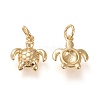 Brass Charms X-KK-L006-011G-2