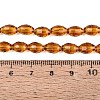 Transparent Glass Beads Strands GLAA-N071-01A-A09-4