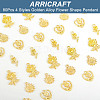 ARRICRAFT 80Pcs 4 Style Alloy Pendants FIND-AR0002-08-4