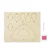 DIY Cloud Wind Chime Making Kit DIY-A029-04-2