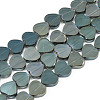 Electroplate Glass Beads Strands EGLA-N006-080-2
