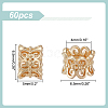 DICOSMETIC Brass European Beads KK-DC0001-51-2