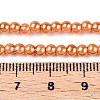 Baking Paint Glass Pearl Bead Strands HY-Q003-3mm-36-A-2