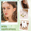 120Pcs 2 Color Iron Ball Stud Earring Findings DIY-UN0004-38-4