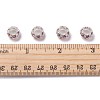 Alloy Rhinestone European Beads CPDL-H999-22-1-4