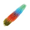 Gradient Color Baking Paint Glass Bead Strands X1-DGLA-A039-T6mm-A015-1