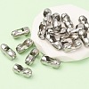 Tarnish Resistant Stainless Steel Ball Chain Connectors STAS-L018B-P-5