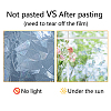 16 Sheets 8 Styles Waterproof PVC Colored Laser Stained Window Film Static Stickers DIY-WH0314-073-8