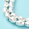 Electroplated Strong Magnetic Synthetic Hematite Beads Strands G-P518-03D-3