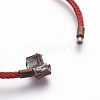 Steel Wire European Style Bracelet Making MAK-L018-01-4