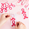 PVC Breast Cancer Pink Awareness Ribbon Sticker DIY-WH0431-01-3