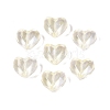 Baking Paint Transparent Glass Beads DGLA-N022-02-3