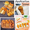 6Pcs Artificial Plastic Fried Chicken Wing Model DJEW-SC0001-17B-7
