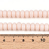 Opaque Spray Painted Glass Beads GLAA-ZX008-8mm-18H-4