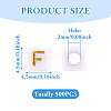 Opaque Acrylic Beads MACR-TAG0001-07F-4