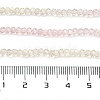 Transparent Painted Glass Beads Strands LS-DGLA-A034-T1mm-A25-3