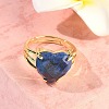 Brass Cuff Open Rings RJEW-D347-01G-14-3