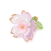 Transparent Acrylic Pendants PALLOY-MZ00822-04-4