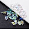 Glass Charms GLAA-WH0033-91C-1