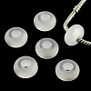 Imitation Cat Eye Resin European Beads RPDL-S001-12-1