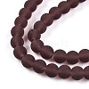 Transparent Glass Beads Strands GLAA-T032-T6mm-MD19-3