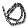 Terahertz Stone Beads Strands G-L613-D02-01-3