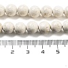Natural Fossil Beads Strands G-H026-02B-5