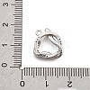 Brass Micro Pave Cubic Zirconia Pendants KK-M321-01B-P-3