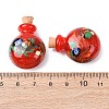 Handmade Lampwork Perfume Bottle Pendants LAMP-H072-01C-3