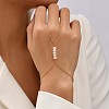 Alloy Cable Chains Link Ring Bracelets for Women WG09712-10-1