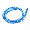 Handmade Millefiori Glass Bead Strands LAMP-J035-6mm-18-3