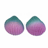 Spray Paint Natural Ark Shell Beads X-SSHEL-S261-03A-2