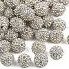 Alloy Rhinestone Beads RB-A034-12mm-A01S-1