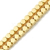 Electroplated Synthetic Non-Magnetic Hematite Beads Strands G-H020-H01-02-1
