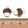 Alloy Enamel Pendants ENAM-Q003-05G-3