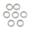 Tarnish Resistant 304 Stainless Steel Open Jump Rings X-STAS-E067-09-8mm-1