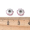 304 Stainless Steel Polymer Clay Rhinestone Beads STAS-Q038-01D-2