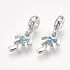 Alloy European Dangle Charms MPDL-S067-002P-1