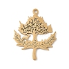 304 Stainless Steel Pendants STAS-V016-15G-1