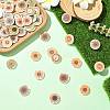 1 Set 100Pcs Wood Buttons BUTT-CJC0002-05B-1-5