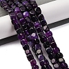 Natural Dragon Veins Agate Beads Strands G-G177-E10-01-1