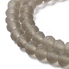 Transparent Glass Beads Strands EGLA-A034-T2mm-MD16-4
