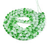 Baking Paint Glass Beads X1-DGLA-N015-8mm-09-2
