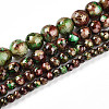 Baking Paint Glass Beads X1-DGLA-N003-6mm-B07-2