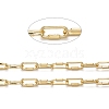 Alloy Paperclip Links Chains LCHA-H004-05G-2