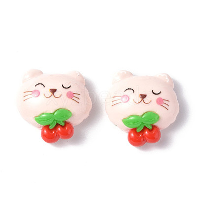Opaque Resin Cabochons LS-CRES-P023-02E-1