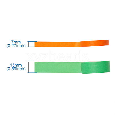 12 Colors DIY Scrapbook Decorative Adhesive Tapes DIY-TA0002-40-1