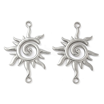 304 Stainless Steel Connector Charms X-STAS-I340-01P-1