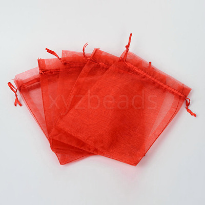 Organza Gift Bags with Drawstring OP-R016-15x20cm-01-1